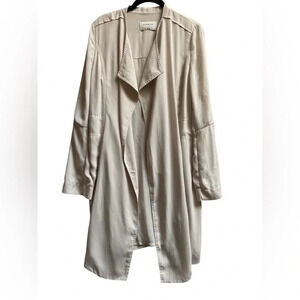 Babaton Aritzia Maximo trench open cardigan coat Sz S